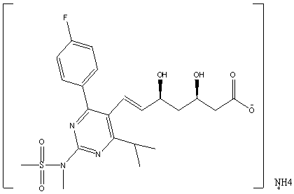 (+)-(3R,5S)-7-[4-(4-  )-6-  -2-(N- ׻ -N- ׻ )  -5-  ]-3,5- u -6-(E)- ϩ᰷}.